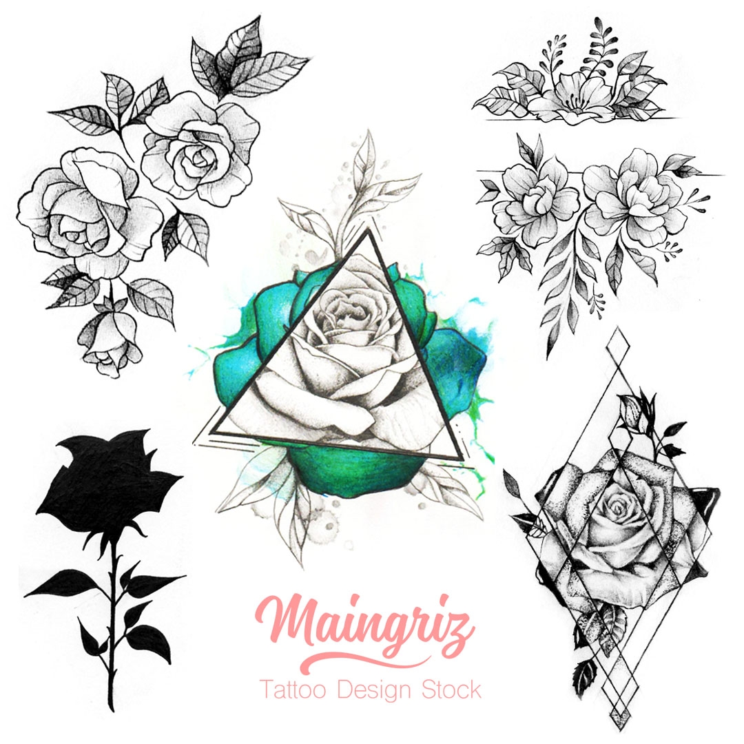  Planche  Roses Maingriz Tattoo  Design