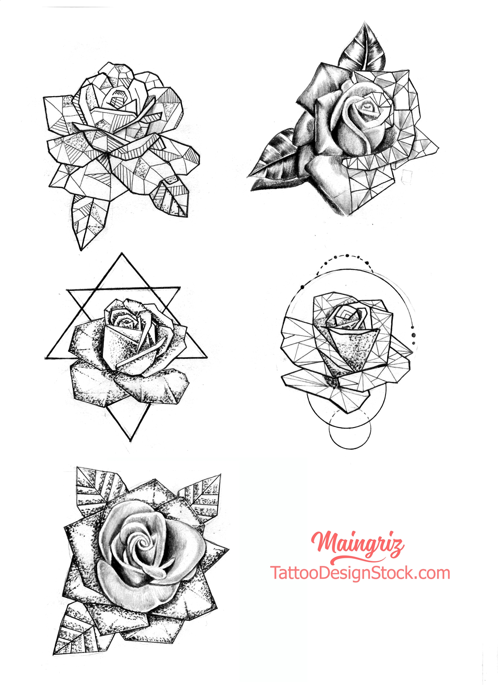  Planche  Roses Maingriz Tattoo  Design